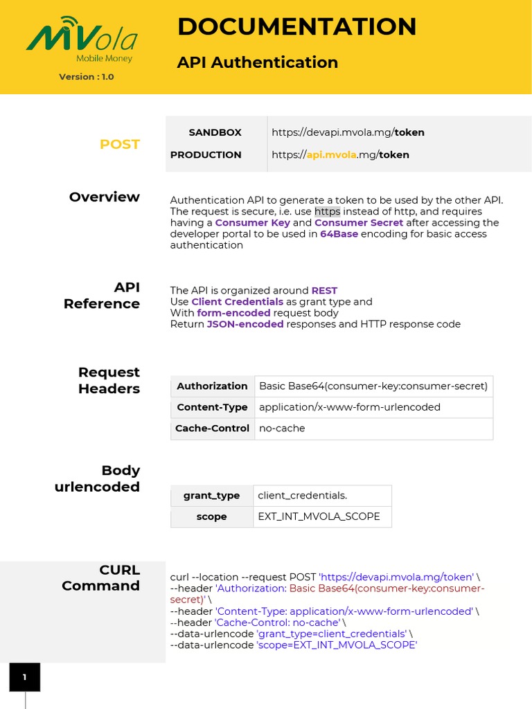 API Authenticate | PDF | Hypertext Transfer Protocol | Internet Standards