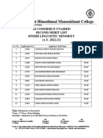 XI Commerce Unaided 2nd ML