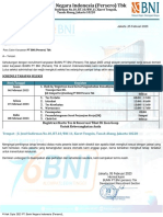 Surat Panggilan Tes Interview Pt. Bank Bni Jakarta PDF