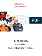 11.01 9 Form Professions, Jobs, Occupations