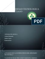 Principios del régimen municipal y competencias de los ayuntamientos