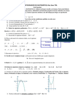 Matemática 4to TM - Febrero