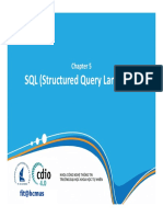 CTT102-Chapter 5-SQL PDF