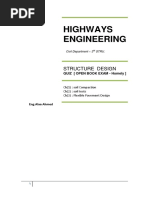 Quiz 2 Highways - (1,2)