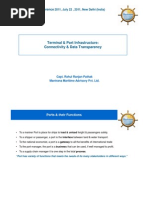 Terminal & Port Infrastructure - Connectivity & Data Transparency