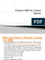 Why Choose AWS As Career Option