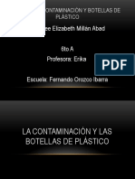 Proyecto Contaminación y Botellas de Plástico
