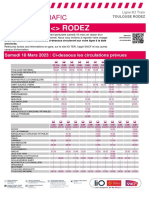 Rodez Toulouse Du 18-03