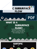 Basic Subsurface Flow