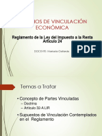 Art. 24 Reglamento LIR VINCULACION - Renta PDF