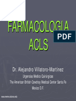 ACLS Farmacología para Reanimación Cardiopulmonar