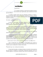 Ejercicios Verbales PDF