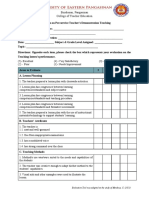 Evaluation On Demonstration Teaching