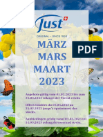 Angebote März Mars Maart