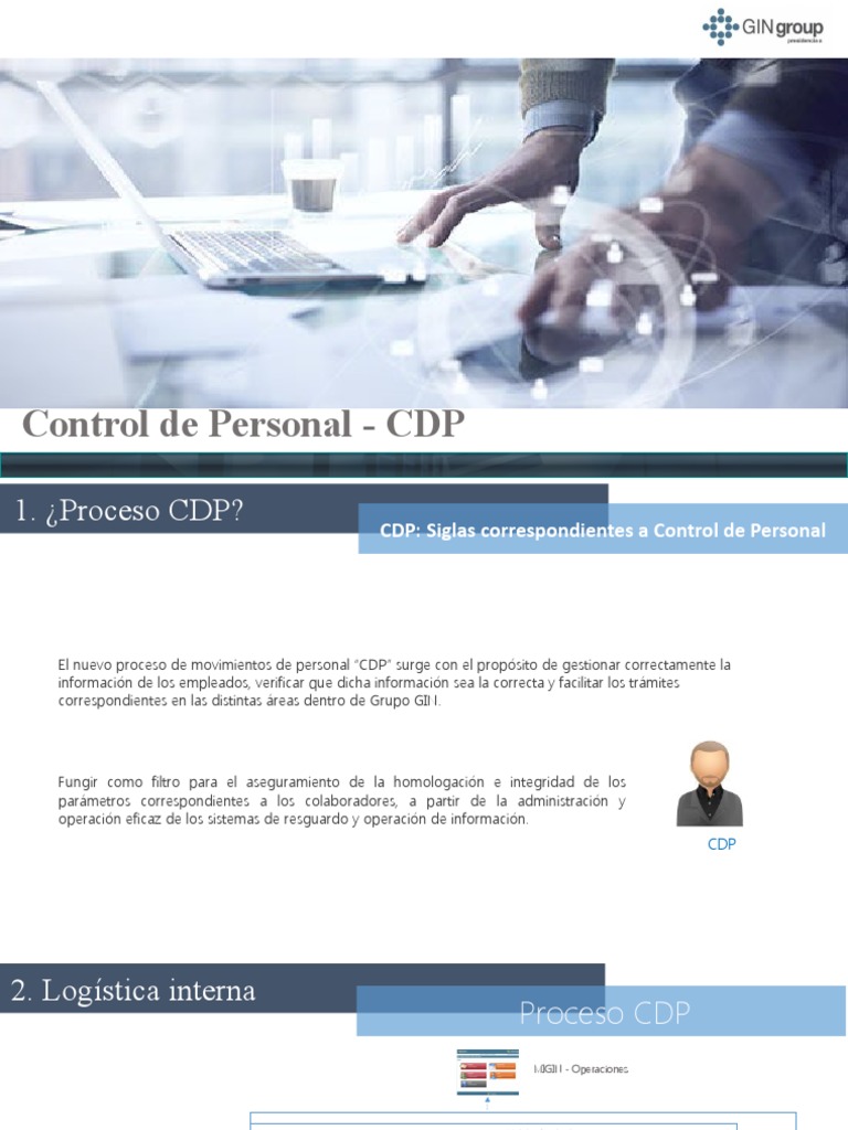 Proceso CDP: Control de Personal | PDF | Informática | Ciencias de la ...