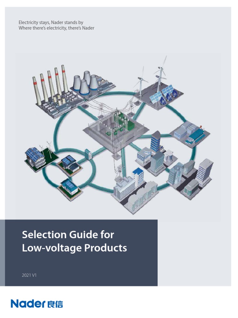 Nader Low-Voltage Solutions Overview | PDF | Relay | Alternating Current