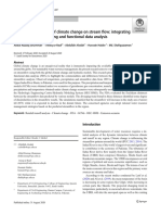 Evaluating The Impact of Climate Change On Stream Flow Integrating PDF