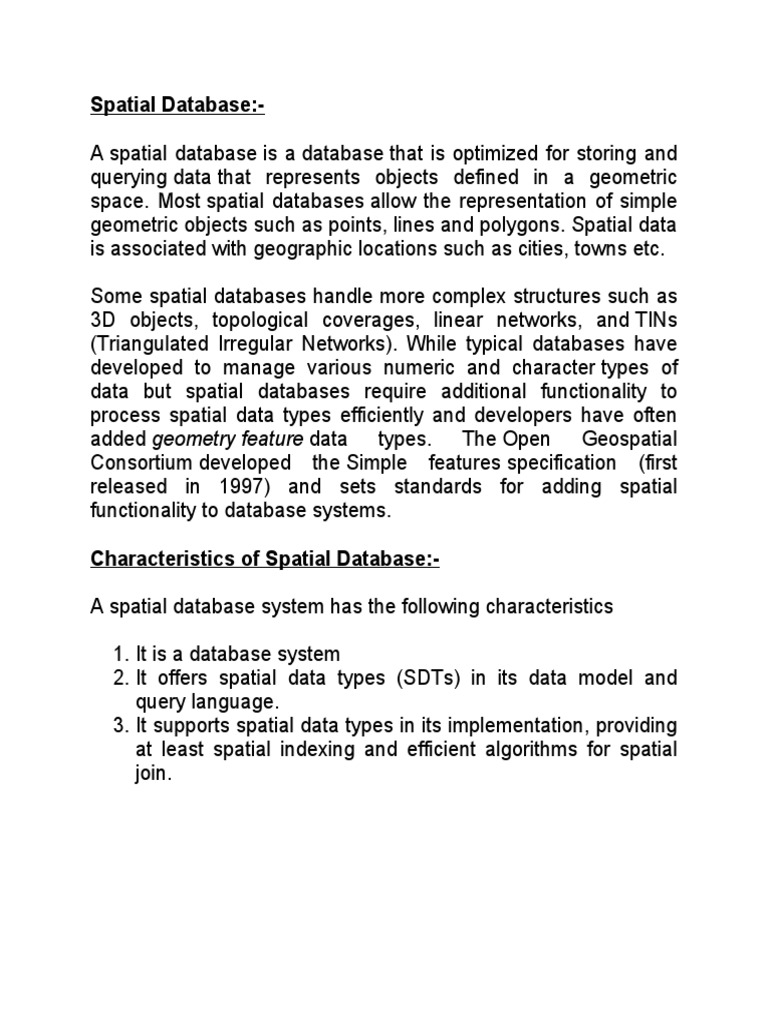 Spatial database pdf information retrieval computer science