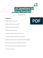 300+ VC Questions For Startup Founders