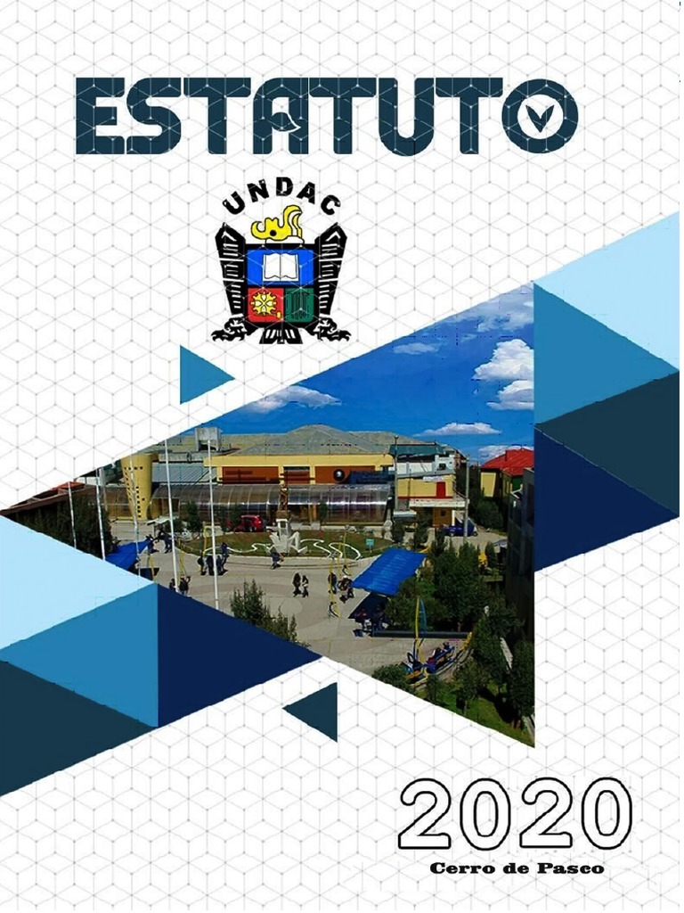 Estatuto de la UNDAC - 2020 | PDF | Universidad | Institución