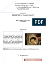 Parasitologia conceitos chave