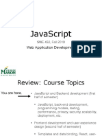 JavaScript Course Review