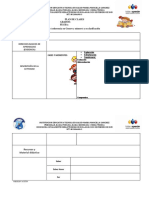 Formato en Blanco de Plan de Clases PDF