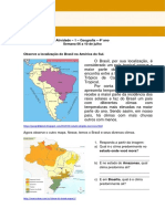 Brasil tropical: climas e localização geográfica