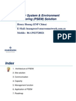 Power System & Environment Monitoring (PSEM) Solution Overview
