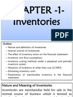 CH 1 Funamentals of Acct - II - Inventories