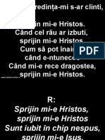 Sprijin Mi e Cristos