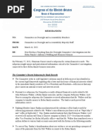 House Oversight Committee Releases Evidence in Biden Family Investigation - Bank Records Memo 3.16.23