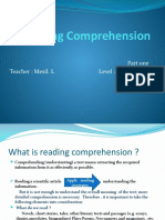 Reading Comprehension