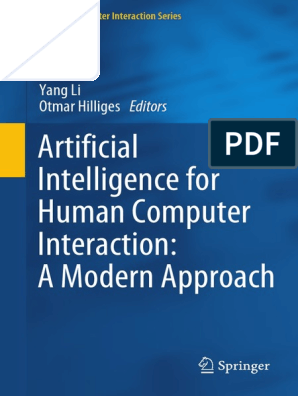 AI For HCI - BOOK PDF, PDF, Artificial Intelligence