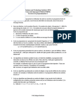 Projet PGMM - C PDF