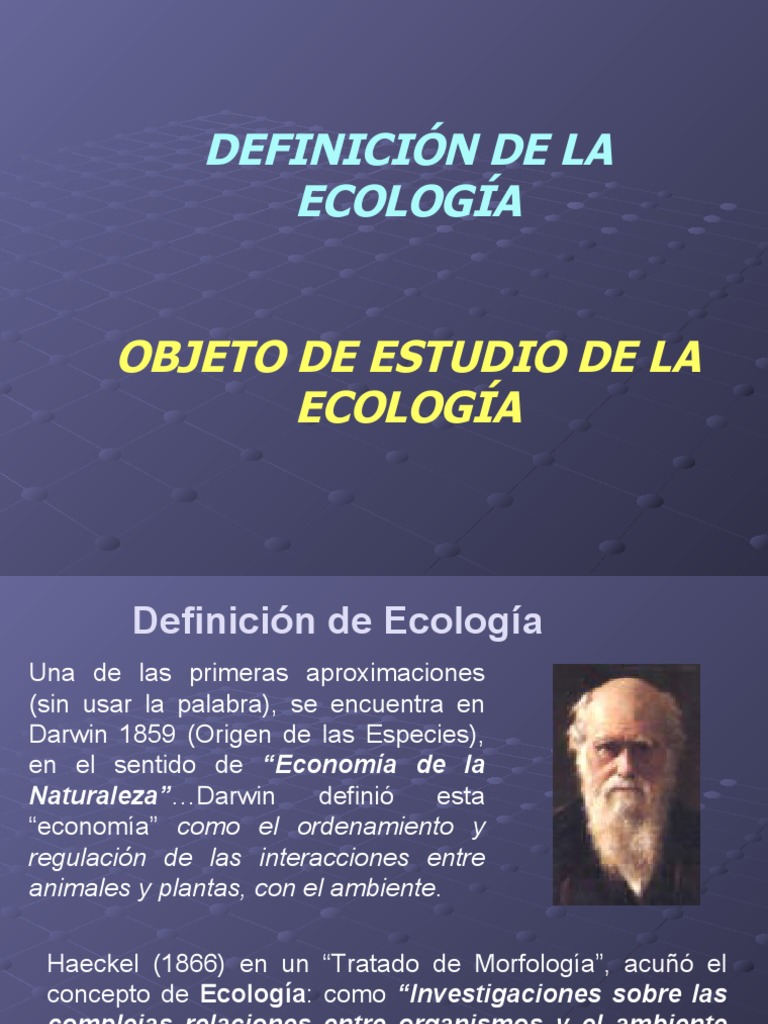 Introduccin A La Ecologa | PDF | Ecología | Entorno natural