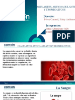 de Coagulantyes, Anticoagulantes, Tromboliticos