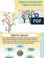 Eğitimin Işlevleri - 3