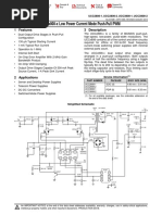 Uccx808-X Low Power Current Mode Push-Pull PWM: 1 Features 3 Description