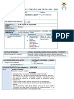 Sesion de Aprendizaje 02 Tutoria Mi Autoestima