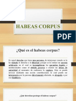 Presentación PowerPoint - Habeas Corpus