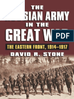 David Stone - The Russian Army in The Great War-The Eastern Front, 1914-1917 (2015) PDF