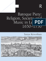 Kevorkian, Tanya - Baroque Piety - Religion, Society, and Music in Leipzig, 1650-1750 (2007, Ashgate)