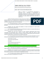 RESOLUÇÃO - RDC #350, DE 19 DE MARÇO DE 2020 - RESOLUÇÃO - RDC #350, DE 19 DE MARÇO DE 2020 - DOU - Imprensa Nacional