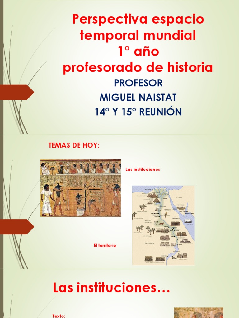 Egipto Instituciones y territorio PDF Antiguo Egipto