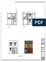Arquitectura - Cortes y Fachada PDF