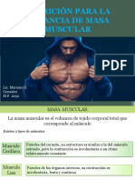 Taller Nutricion para Ganancia de Masa Muscular Exp PDF