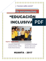 Boletin Infor. Educacion Inclusiva