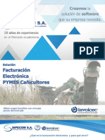 Facturación Electrónica Invoicec PYMES 2020 - Cañicultores PDF