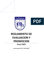 Reglamento de Evaluacion 25222